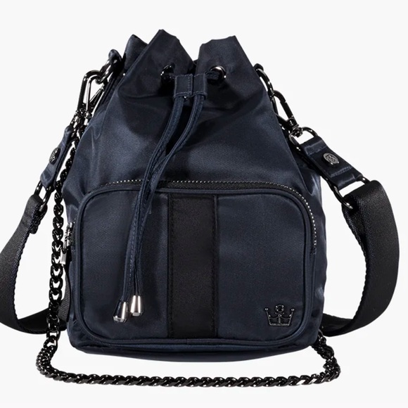 Oliver Thomas C Suite Mini Bucket Navy/Black NWT - Picture 6 of 8